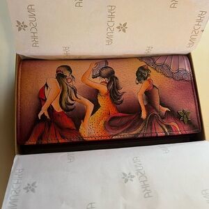 Anuschka "Flamenco Fiesta" wallet